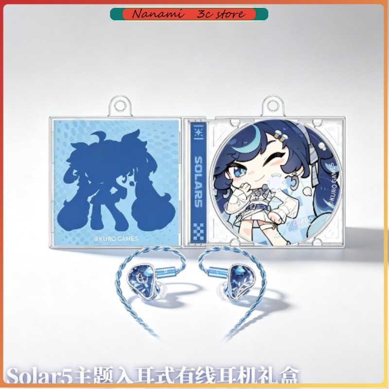 Free Anime Merchandise - Pre-sale Wuthering Waves Solar5 Uno Earphones