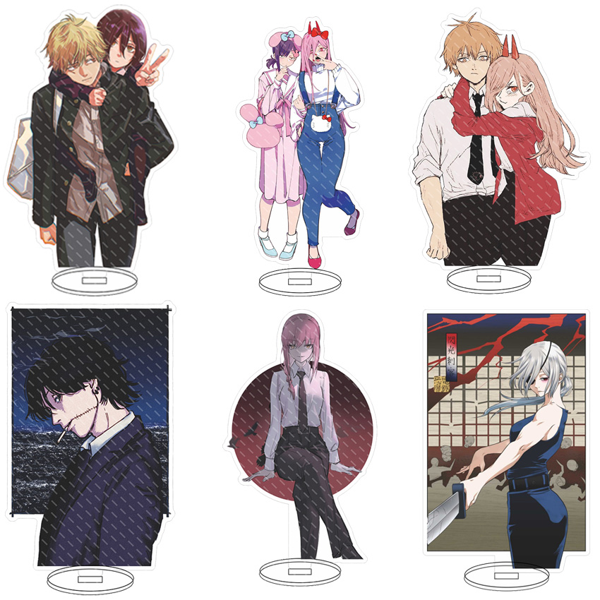 Free Anime Merchandise - 16CM Anime Acrylic Stand Chainsaw Man