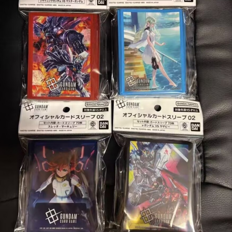 【In Stock】Bandai Gundam Card G - огляд і ціна Collector Card Sleeve