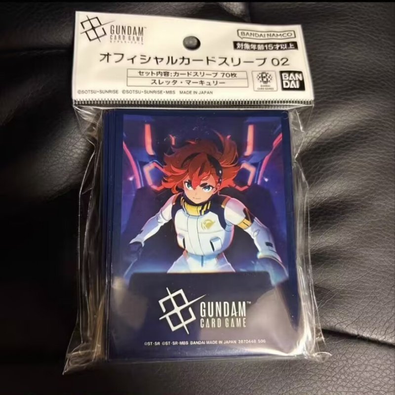 【In Stock】Bandai Gundam Card G - огляд і ціна Collector Card Sleeve