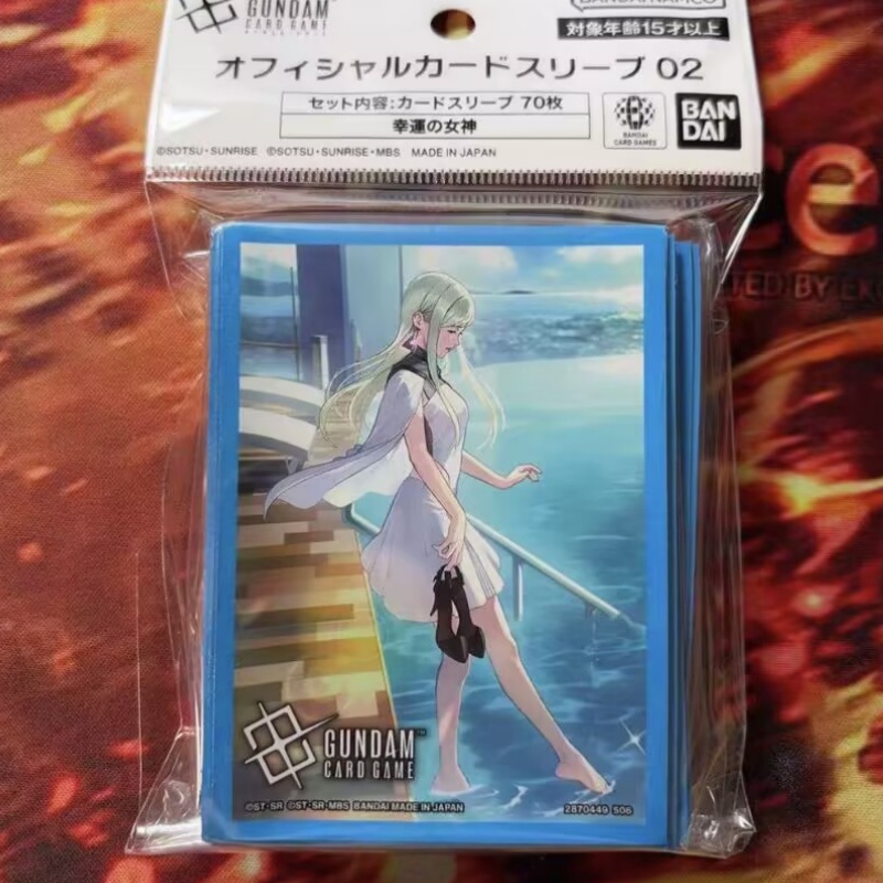 【In Stock】Bandai Gundam Card G - огляд і ціна Collector Card Sleeve