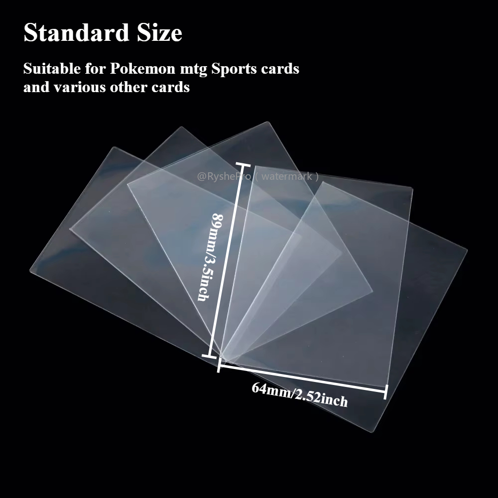 100pcs Trading Card Sleeves So - огляд і ціна Collector Card Sleeve