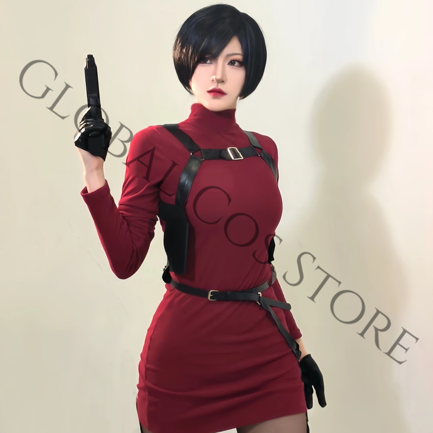 Movie Resident Evil 4 Remake C - огляд і ціна Cosplay Wig Colored