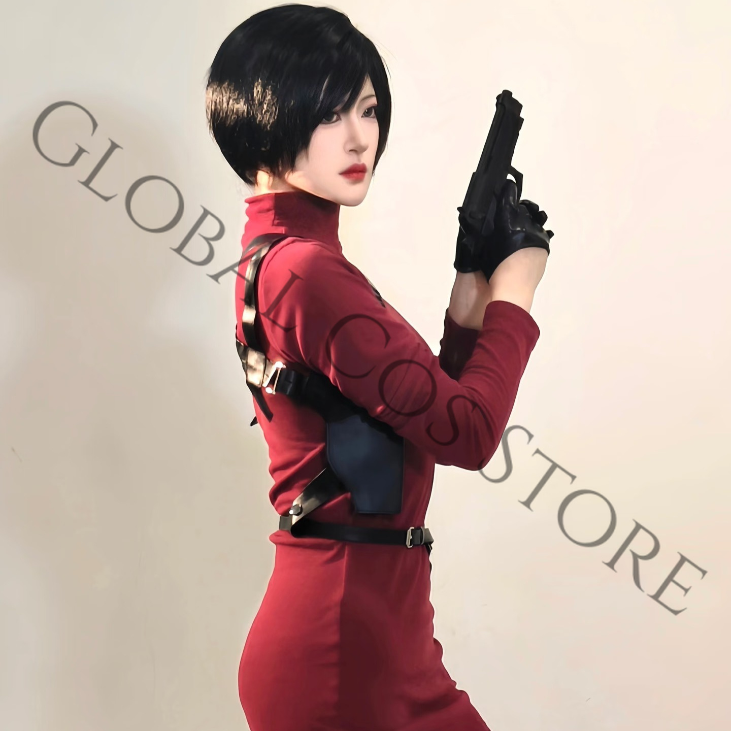 Movie Resident Evil 4 Remake C - огляд і ціна Cosplay Wig Colored