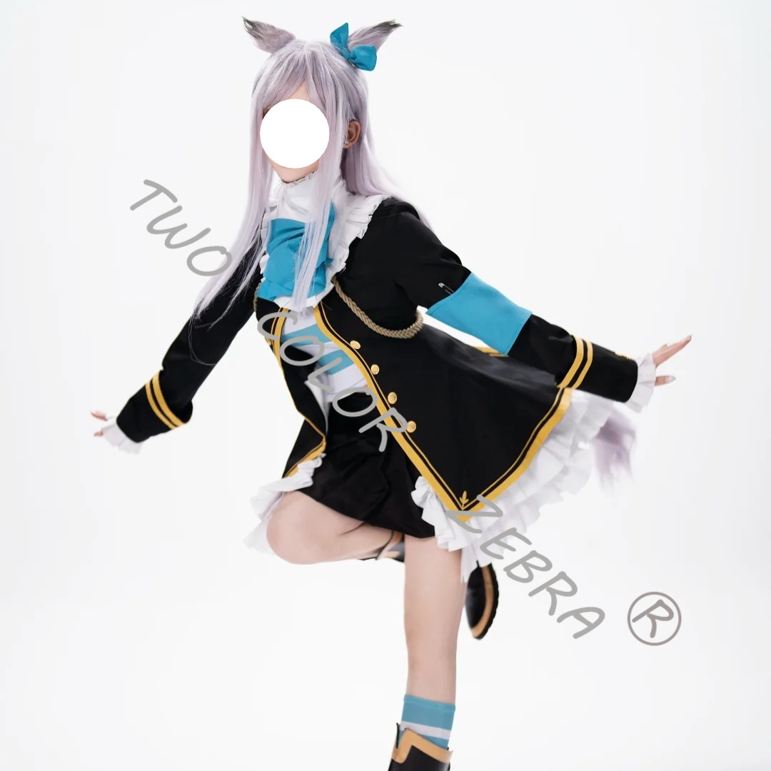 Mejiro McQueen Cosplay Costume - огляд і ціна Cosplay Wig Colored