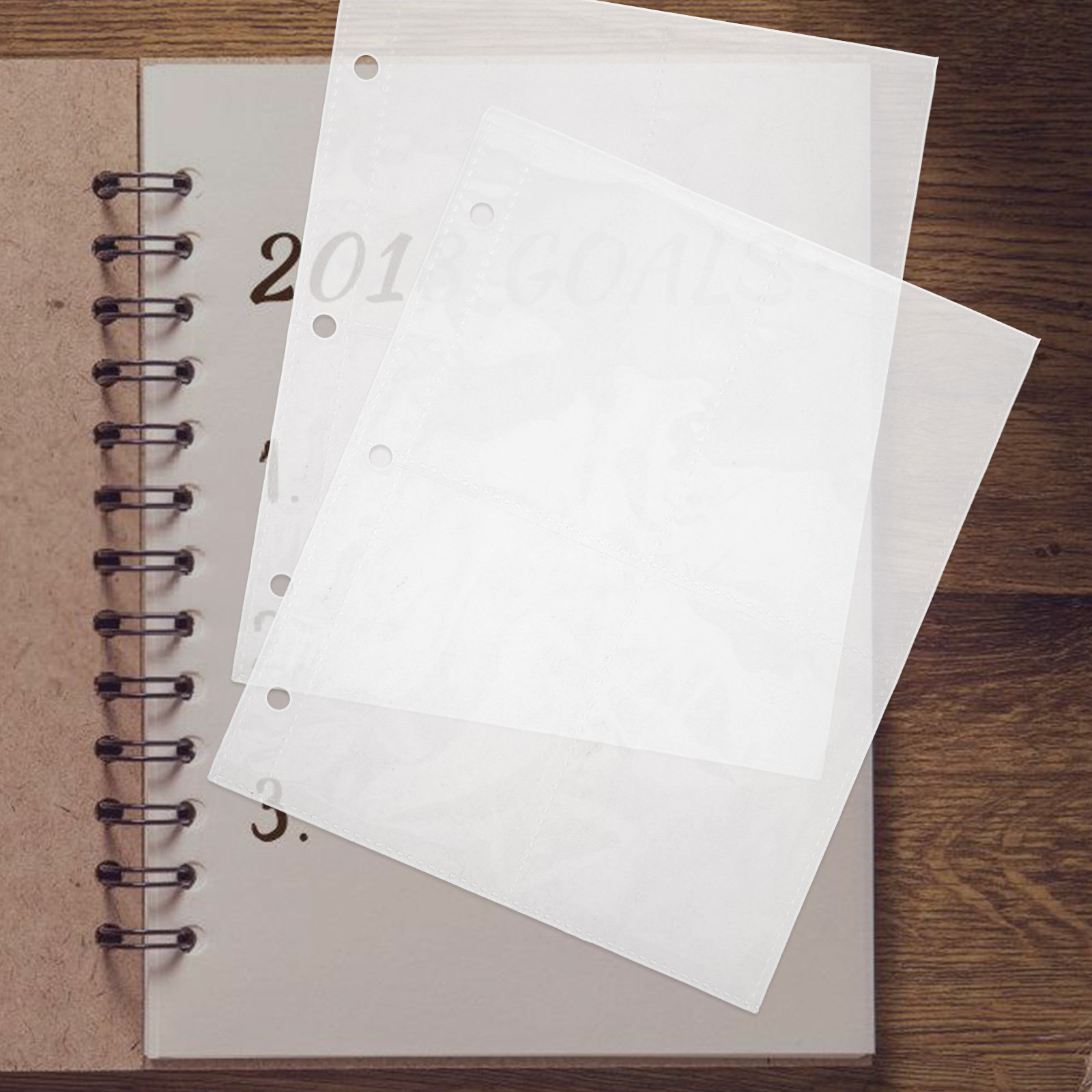 10Pcs Card Binder Refill Pages - огляд і ціна Collector Card Sleeve