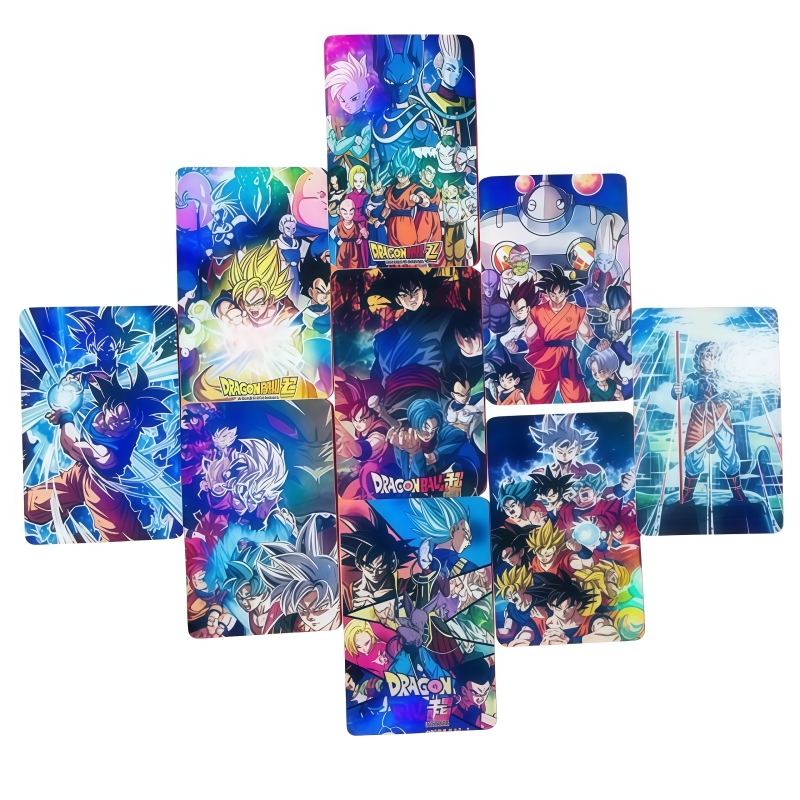 50pcs Dragon Ball holographic  - огляд і ціна Anime Merchandise Japan